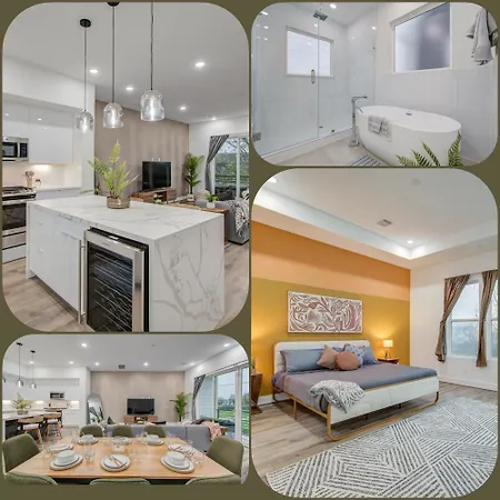 Eco-Chic Modern, King Bed, 3Br, 10 Min To Nrg, Dntwn & Med Center, Inquire For Dscnt Vila